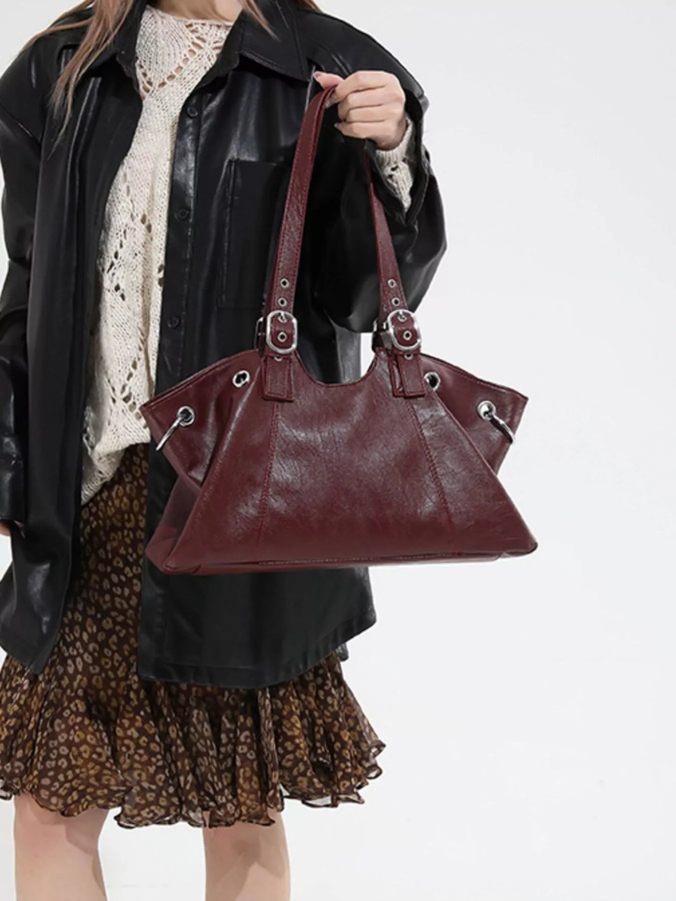 Vintage Style Leather Handbag