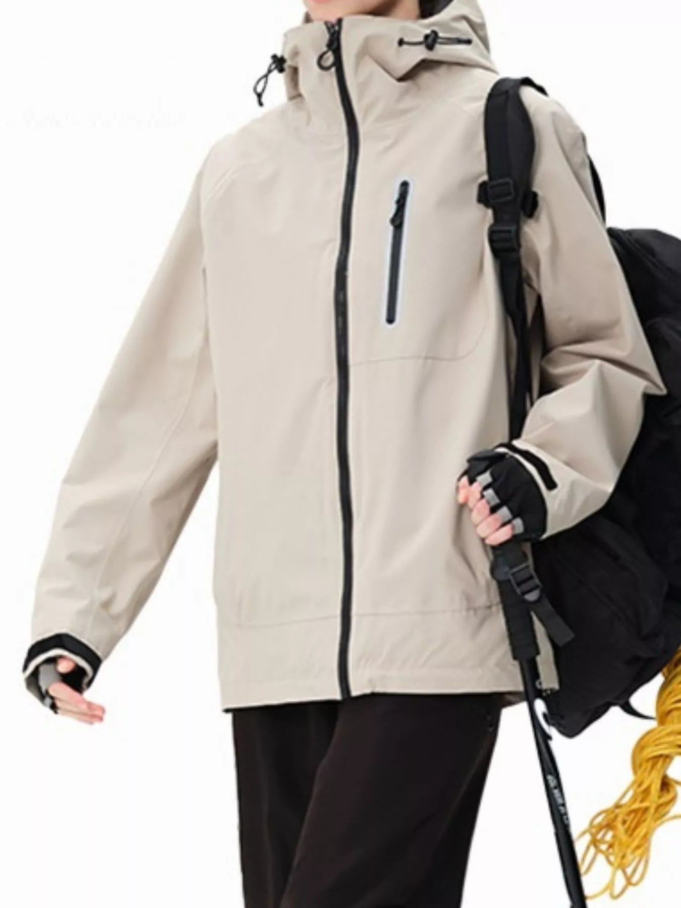 Men's Plus Size Lightweight Zip Up Jacket