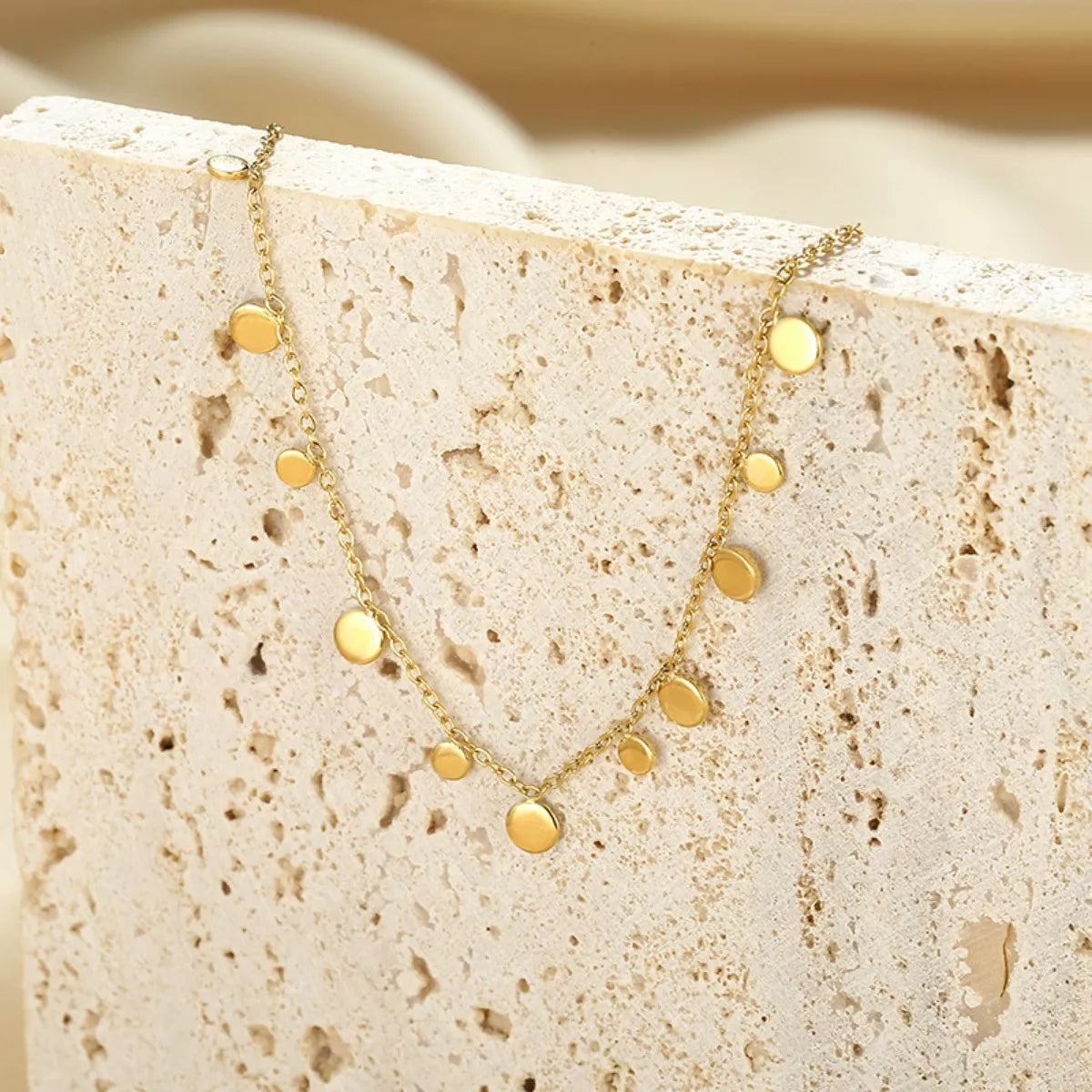 18K Gold-Plated Charm Bracelet