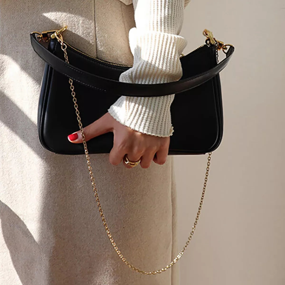 Adjustable Shoulder Strap Crossbody Bag