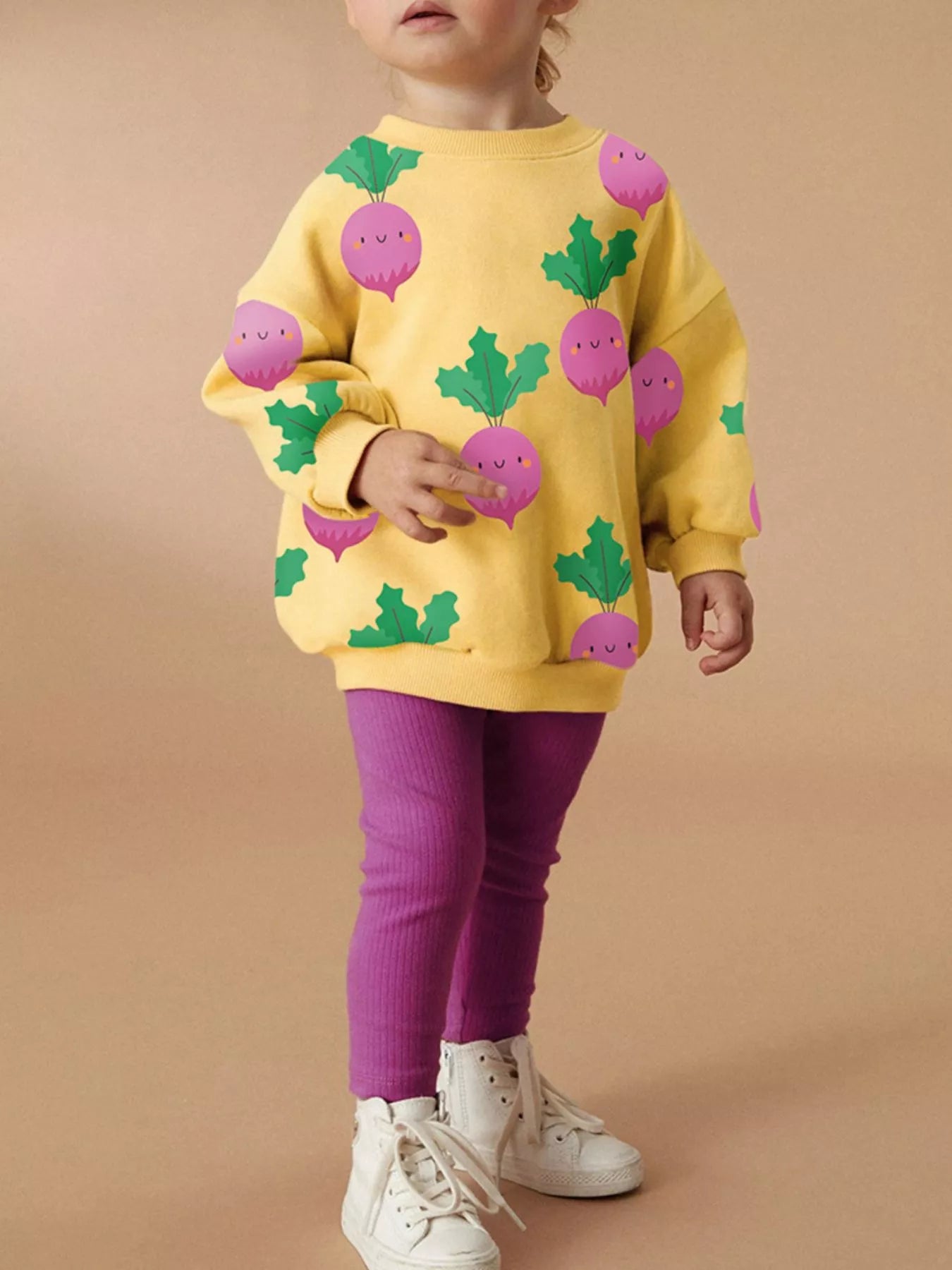 Children's Raditz Print Sweatshirt and Leggings Set