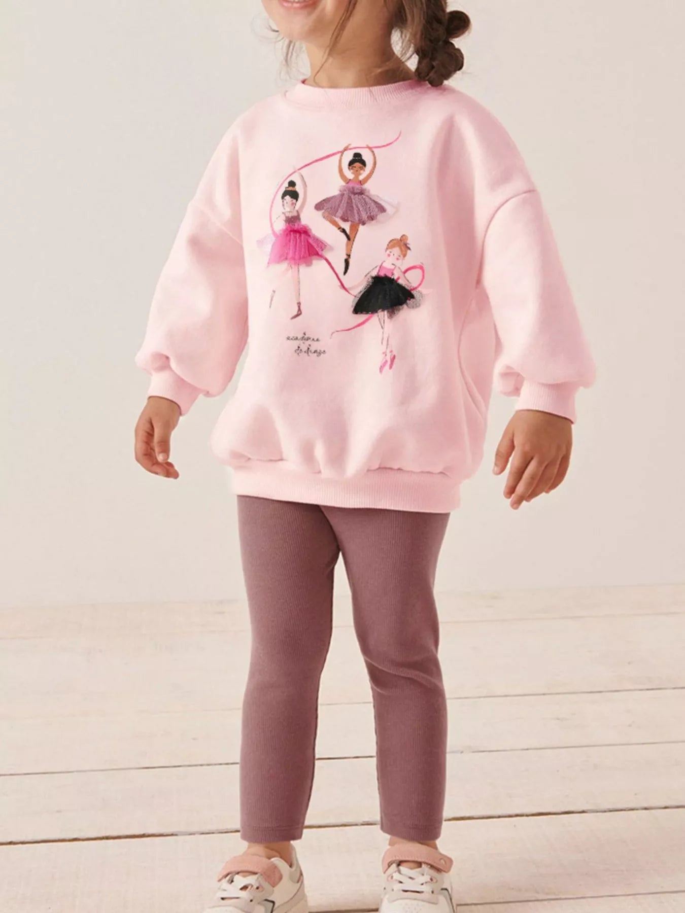 Children's Ballerina Sweatshirt &amp; Leggings Set