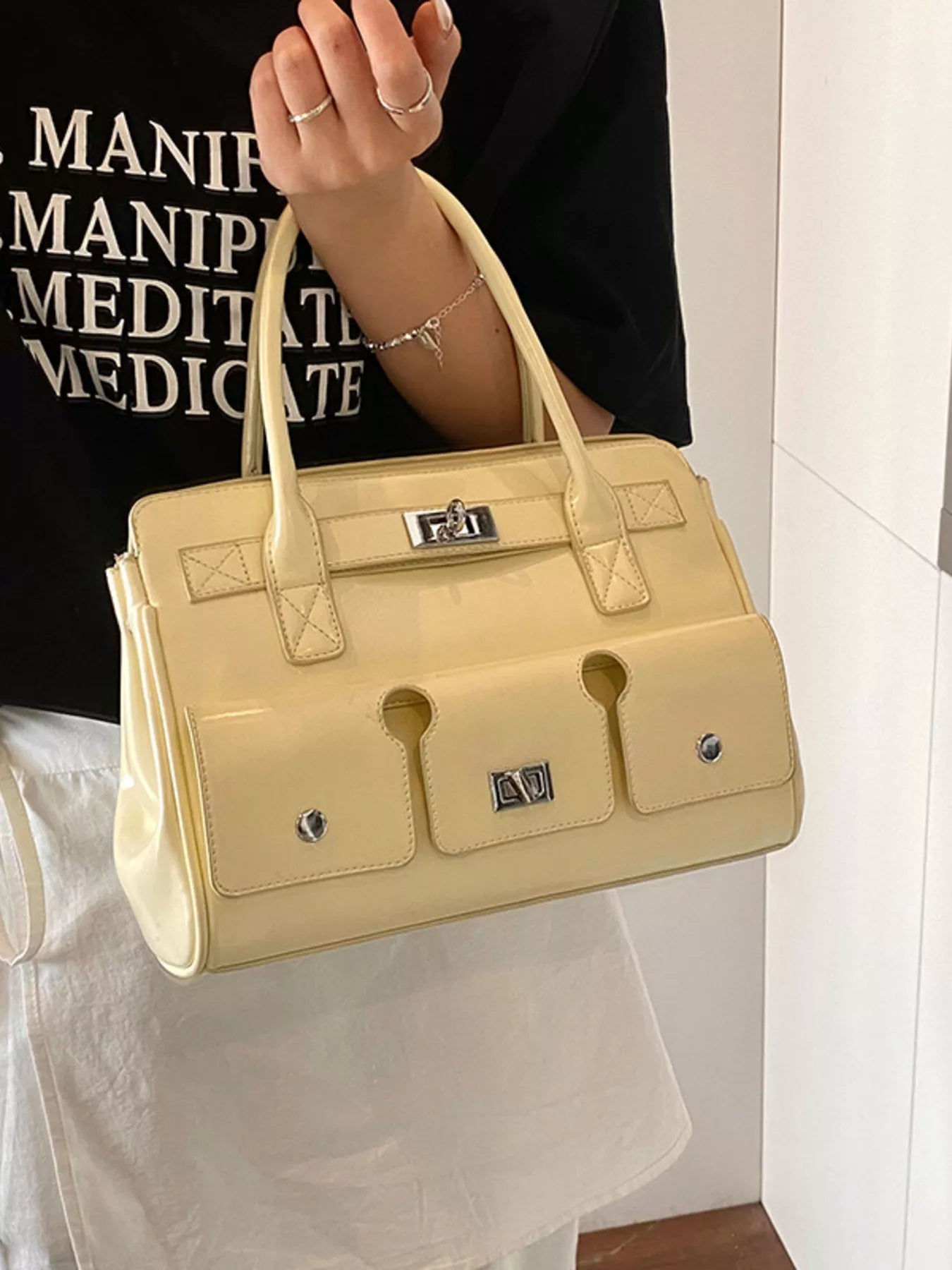 Top Handle Shoulder Bag