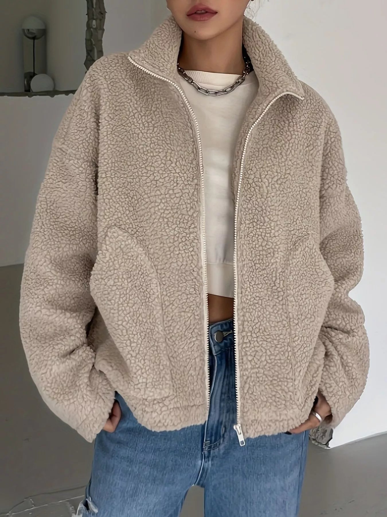 Fleece Zip-Up Jacket