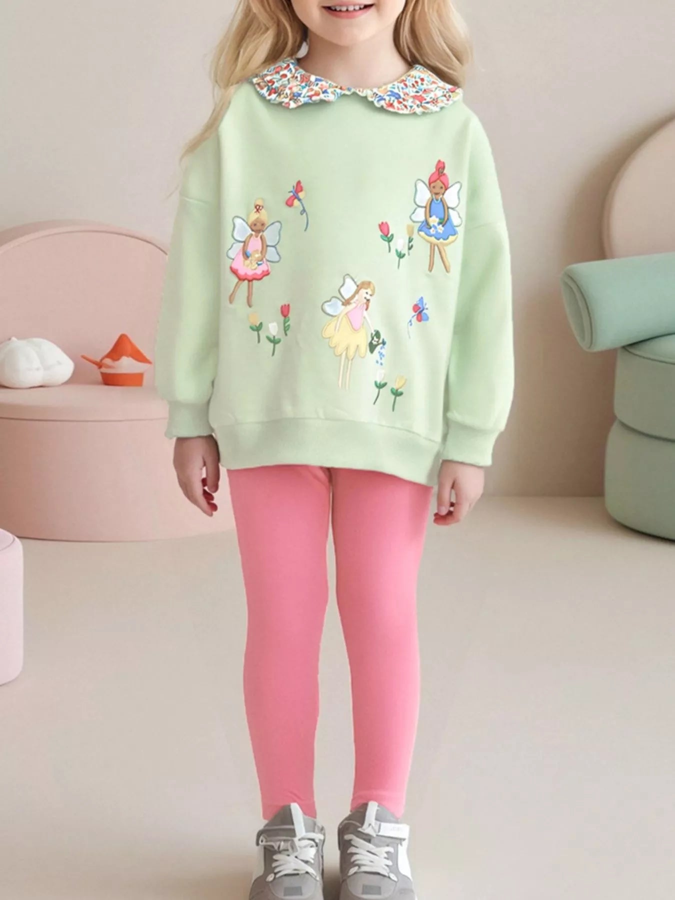 Children's Fairy Sweatshirt &amp; Leggings Set