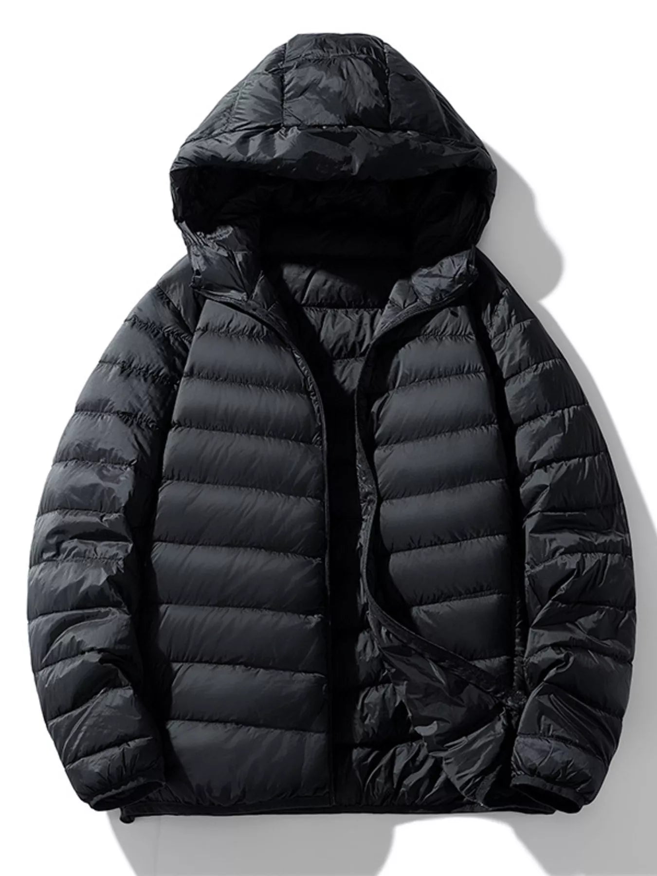 Men's Lightweight Zip Up Hooded Jacket