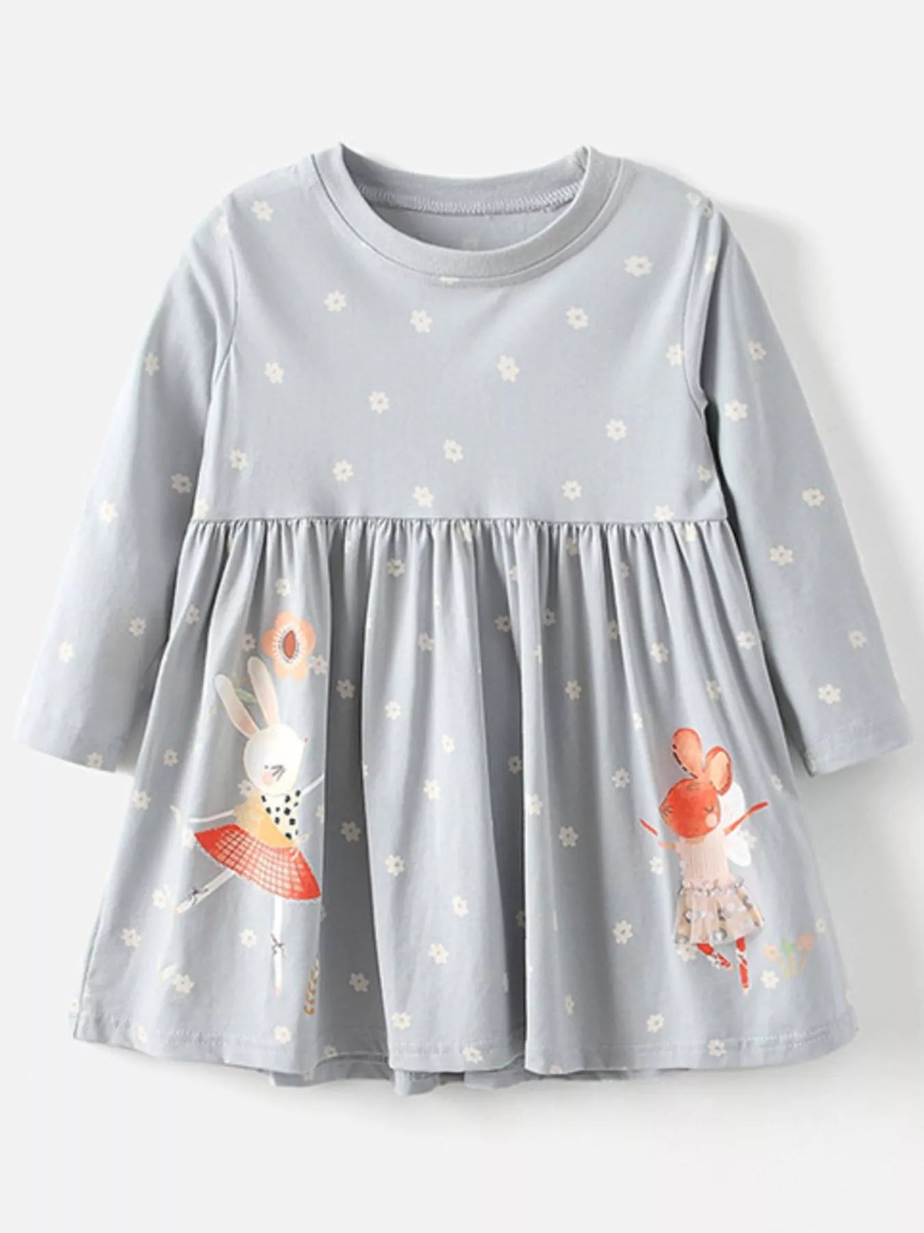 Children's Animal Long Sleeve Dress